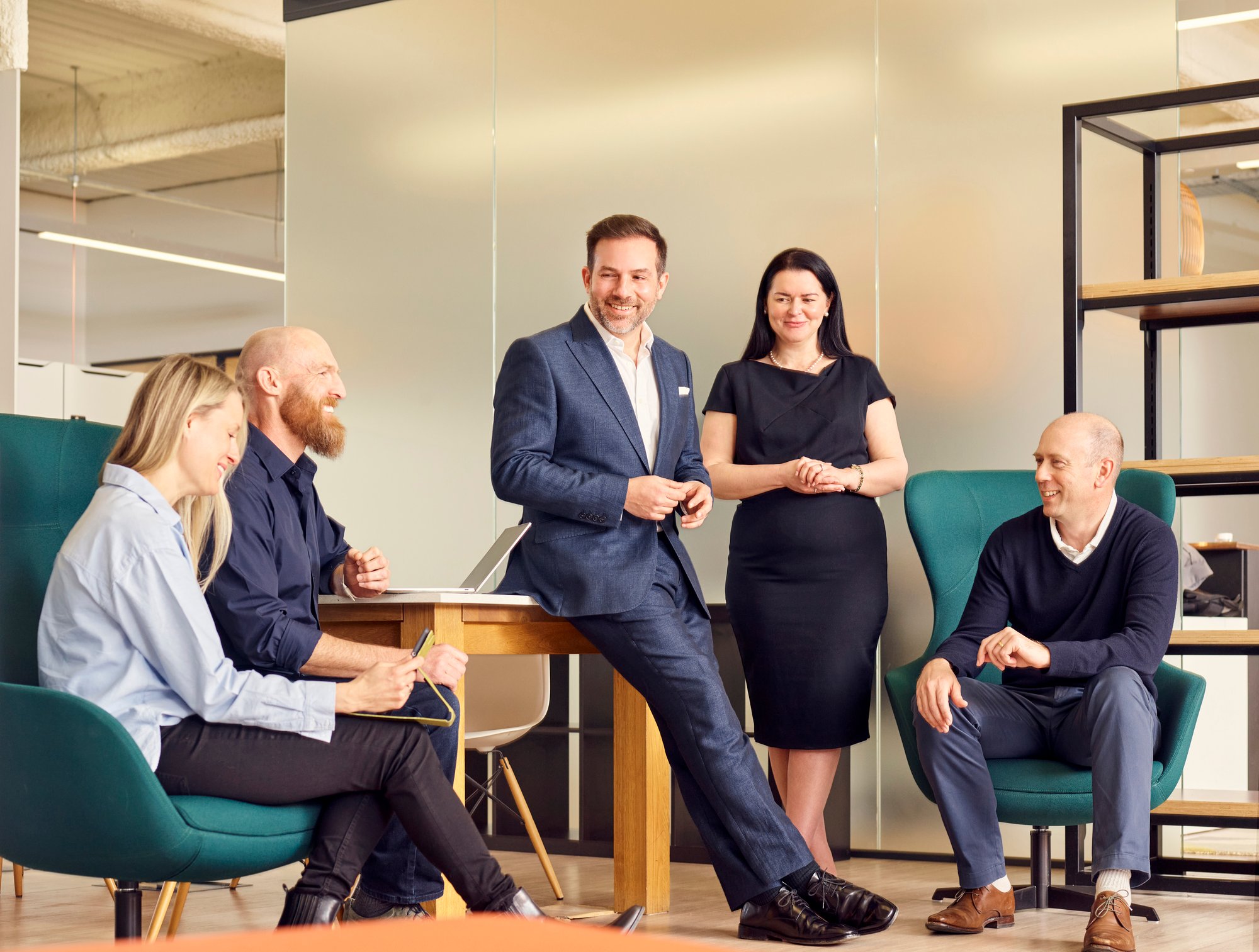 Home page hero leadership team